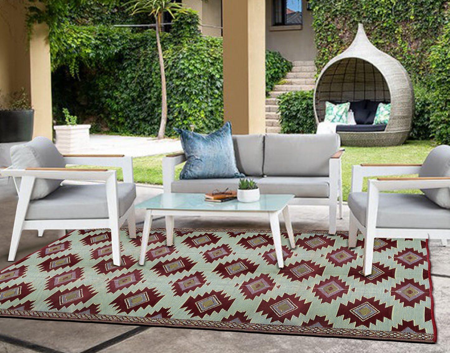 Outdoor rugs Geometric