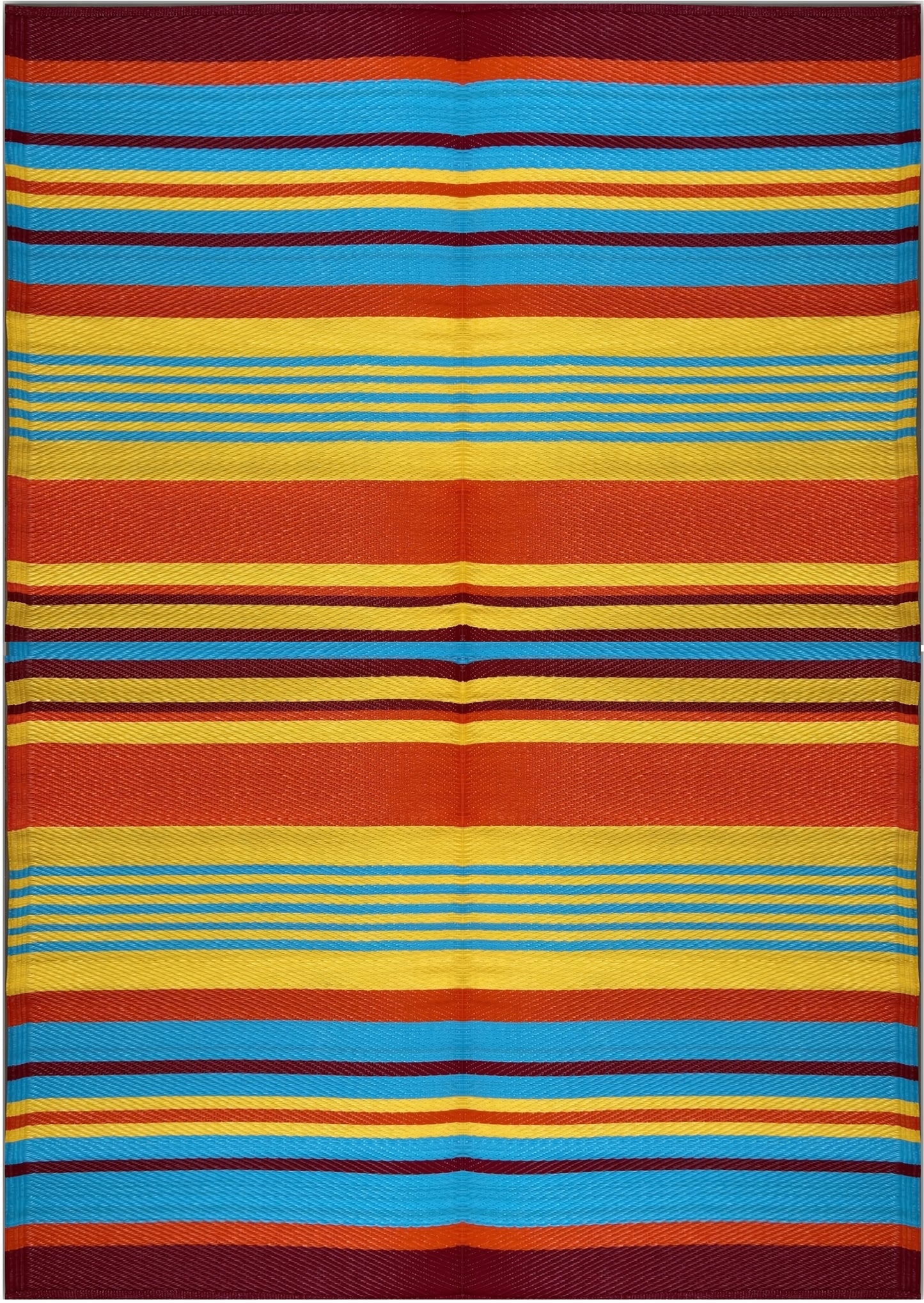 Outdoor rugs stripes Portable waterproof camping patio decor