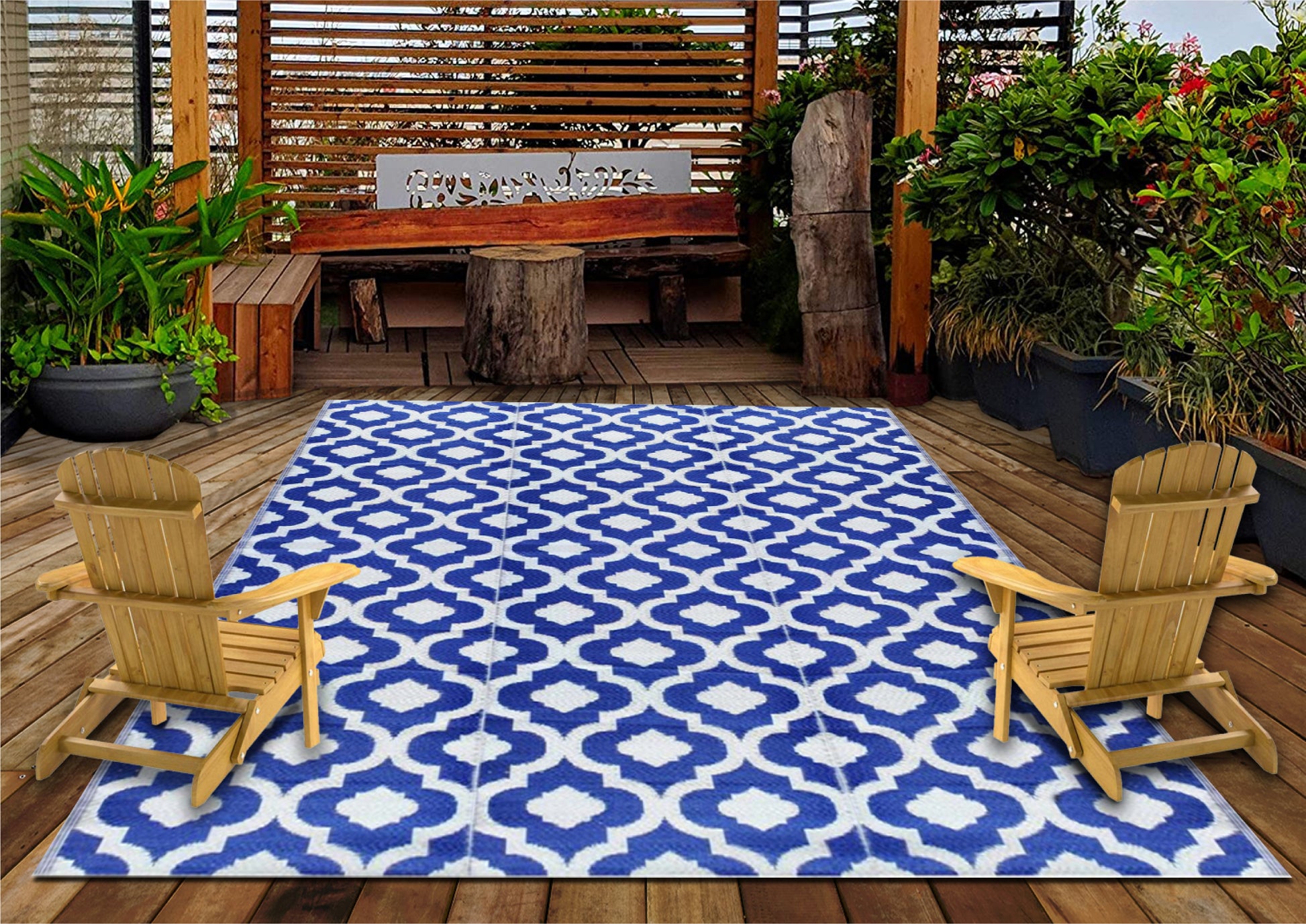 Outdoor patio rugs for camping picnic beach etc