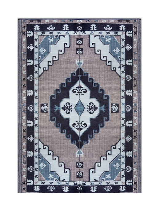 BalajeesUSA Outdoor Plastic straw patio rugs-6 by 9 feet. reversible mats, waterproof, camper mats, patio rugs Clearance.140