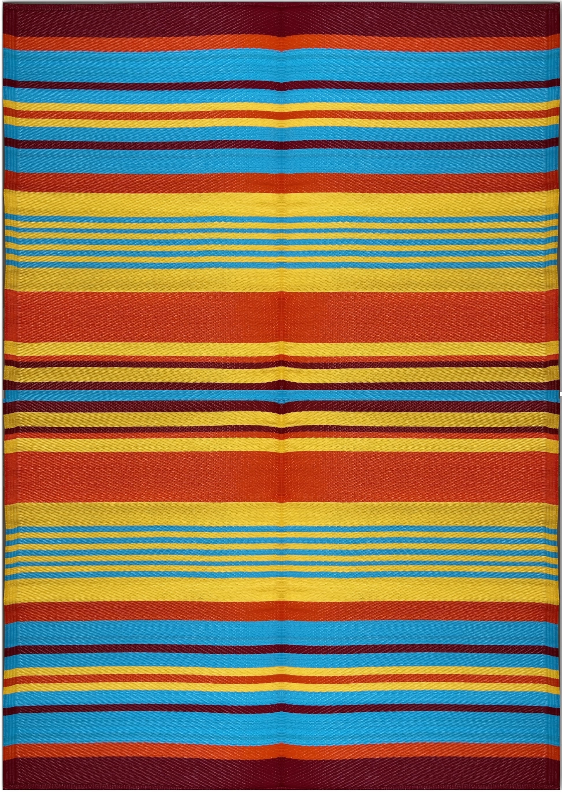 Outdoor rugs stripes Portable waterproof camping patio decor