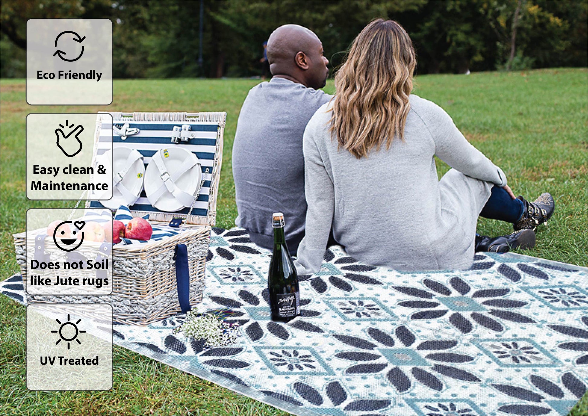 Outdoor picnic rug/mats 