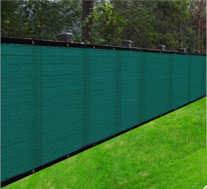 B-USA Privacy Fence Screens - 4 feet and 6 feet tall, Black and Green, Heavy duty